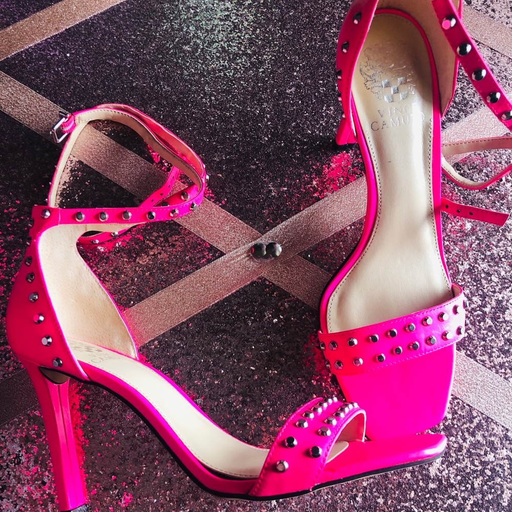 Pink High heels studded* NEW
